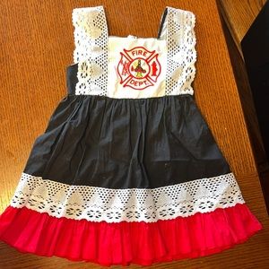 Girls Fire Dept Dress